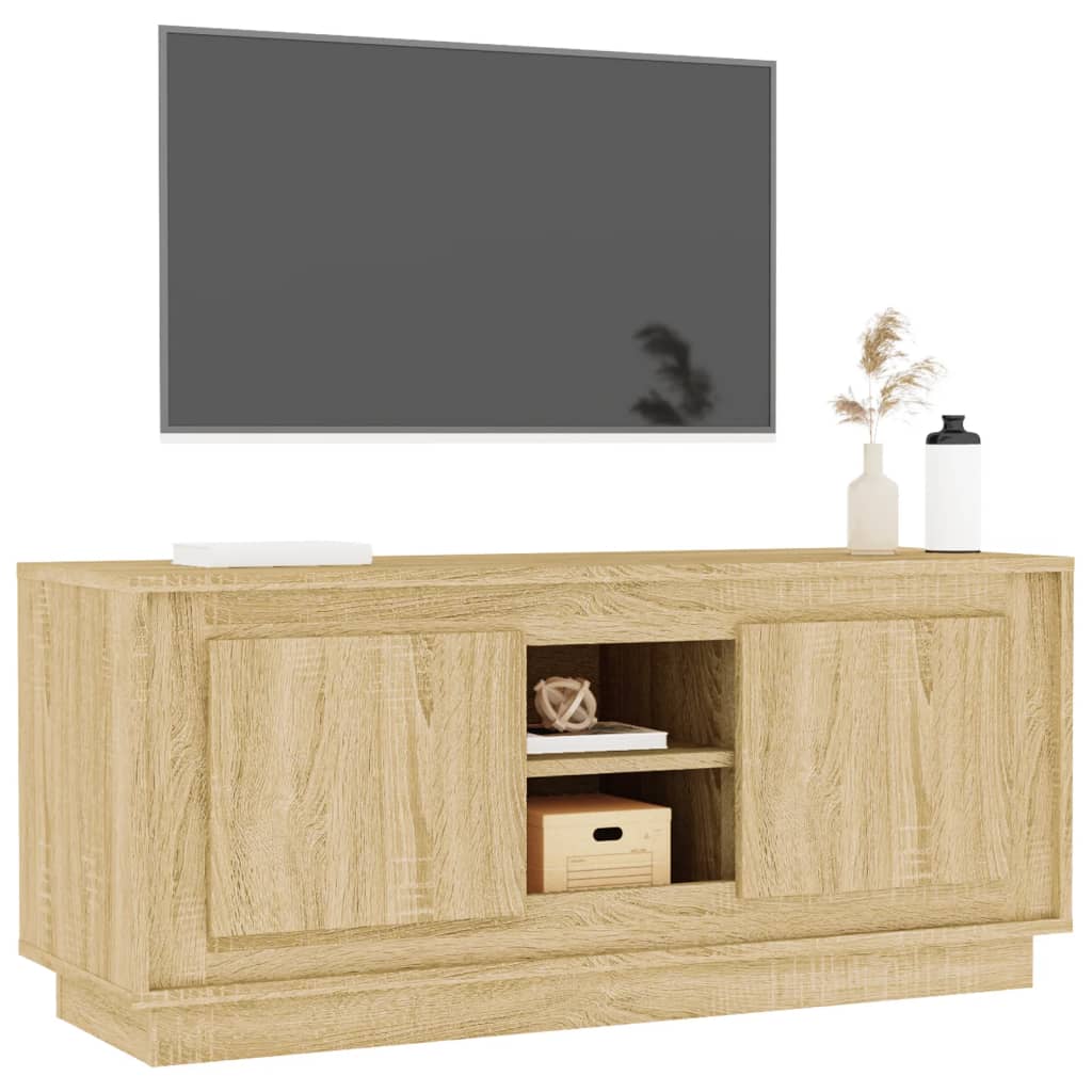 TV Cabinet Sonoma Oak 102 x 35 x 45 cm Particleboard