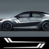 Car Front Hood Stripes Sticker Waterproof Vinyl Decal For Toyota Corolla Camry PVC Car Styling Decoration Stickers Accessories