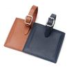 Stylish Square Luggage Identifier PU Wear Resistant and Practical Construction Suitcase Label for Modern Traveler