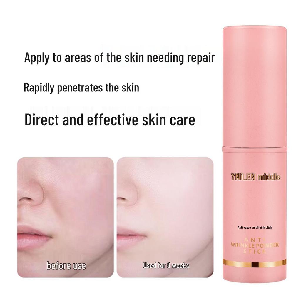 Korean Hydrating Pink Snail Peptide Wrinkle-Firming Stick & Neck Cream