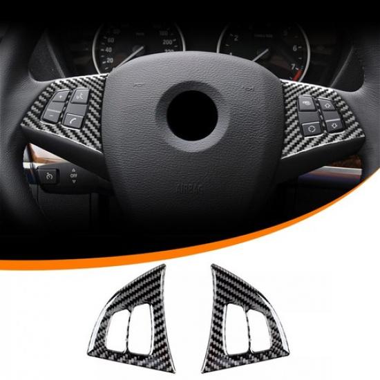 Carbon Fiber Interior Cover Trim Fit For Bmw X5 E70 X6 E71 2008-13