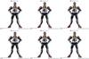 Shodo Kamen Rider Ex-Aid Stage 8 [Ride Player] Set of 6 *No Ramune