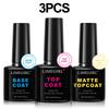 Amber Gel 6 Color Caramel Amber Gel Polish Set Tortoiseshell Translucent Resin Soak Off LED UV Nail Art Kit Fall Winter DIY Long Lasting