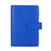 A6 Macaron Leather PU Loose-leaf Binder Notebook for Family Finance Budget Planning