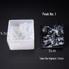 Poppy Crystal Resin DIY Mountain Peak & Broken Stump Silicone Molds for Decorations