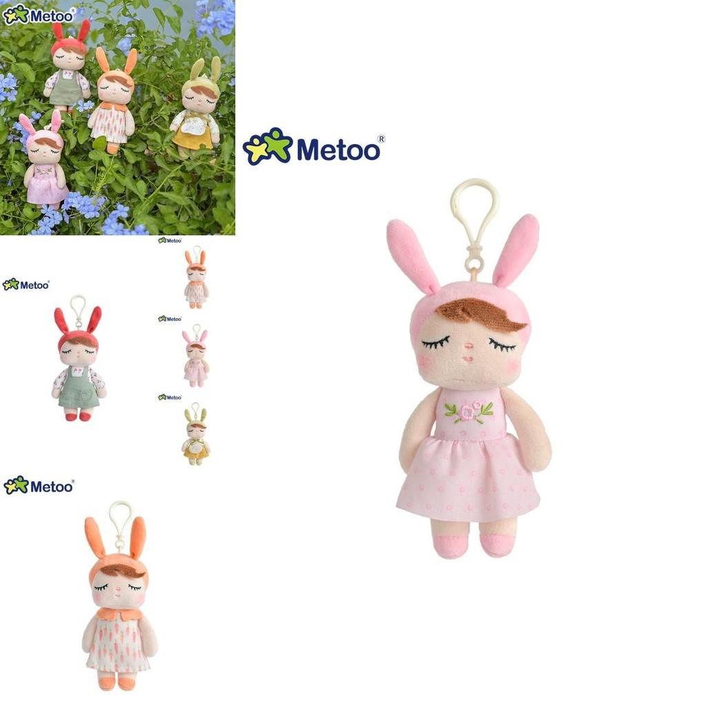 Cute Metoo Angela Plush Doll Keychain Charming Accessory For Girls Bags