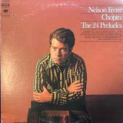 LP Record NELSON FREIRE / FRÉDÉRIC CHOPIN - The 24 Preludes M30486 Columbia Master 1971 Canada Classical Used