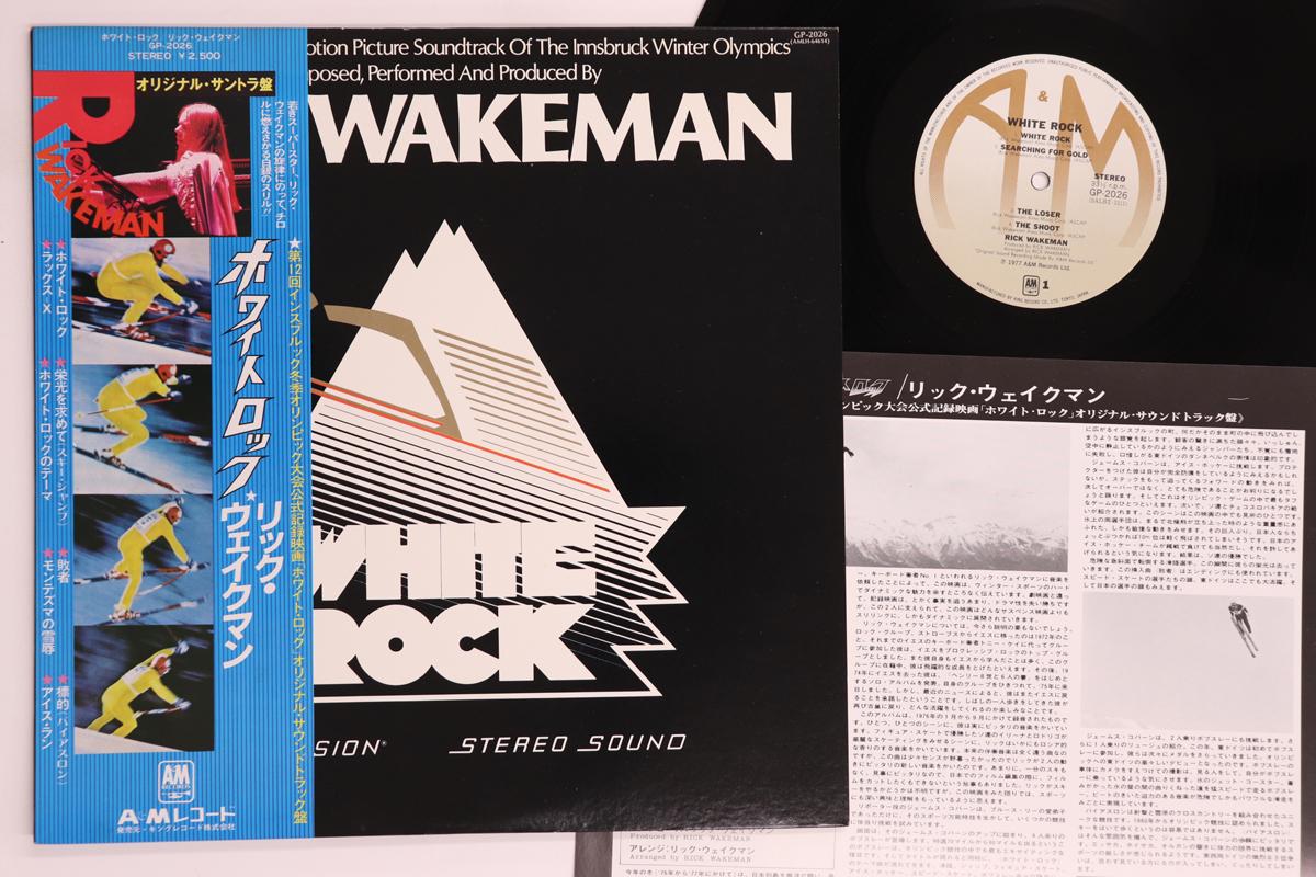 

LP Record RICK WAKEMAN - White Rock GP2026 A&M 1977 Japan Obi Rock Used