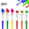Professional Painting Tools 10Pcs Boar Bristles Paint Brush Set Face Body Brushes with Non-slip Children Handle Oil Gouache Acrylic Watercolor Round