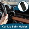 Chap Stick Holder For Car Lipstick Organizer Mount For Vehicle No Punch Vehicle Chap Stick Holder For Friends Family Children