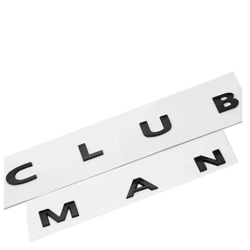 

Оригінальний 3D COUNTRYMAN CLUBMAN Значок емблеми автомобіля з літерою заднього багажника Tailage Sticker для Mini Cooper R60 F60 F56 F58 F54 CLUBMAN чорний