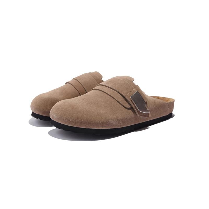 Baotou Muller Fashion Lazy Boken Slippers Wear Men's and Women's Commuter Shoes New Couples Pedal Half Slippers