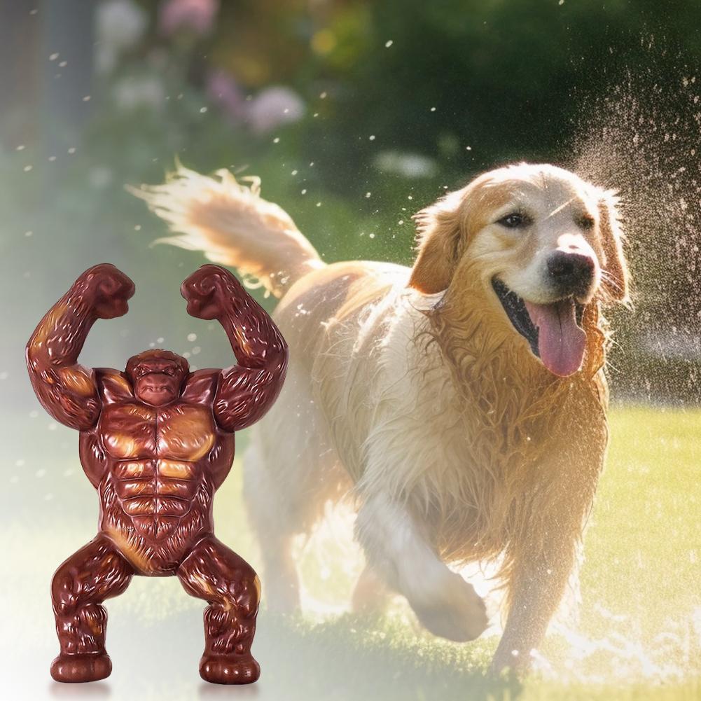 Gorilla Dog Toy Dog Chew Toy Bite-resistant Dog Teeth Grinding Toy Nylon  Dog Toy for Medium/Large Dogs