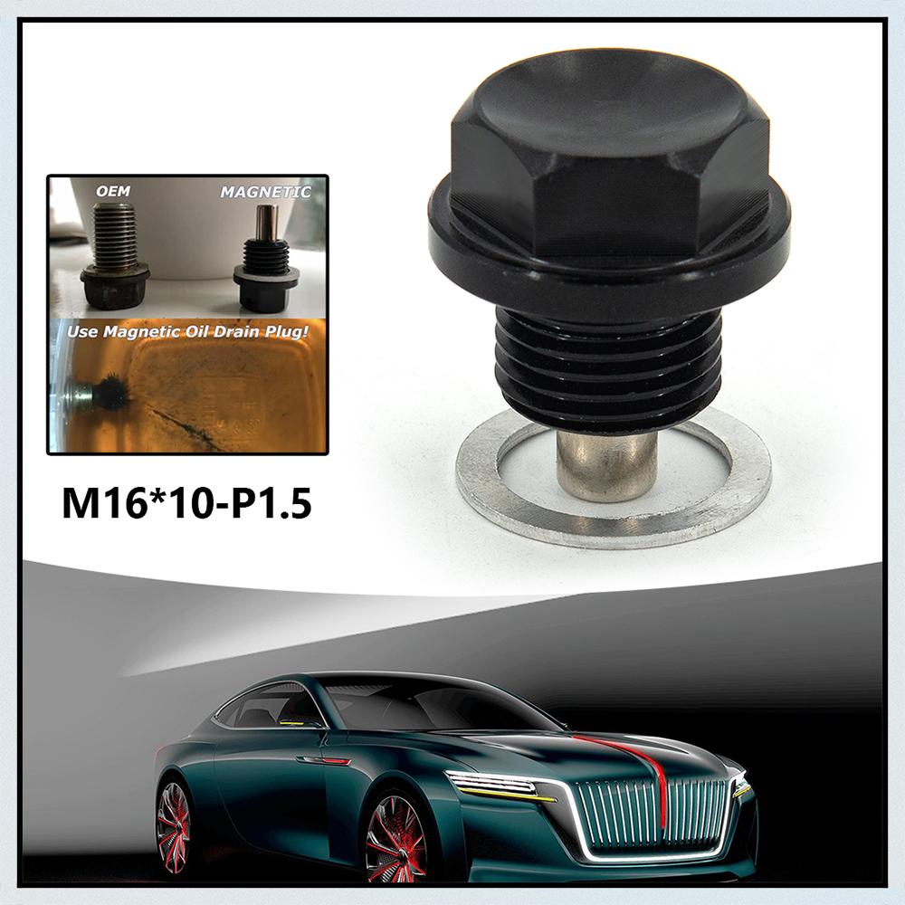 Universal M8*1.25 M10*1.5 M12*1.5 M14*1.5 M16*1.5 M18*1.5 Magnetic Oil Drain Plug Oil Drain Sump Nut (A Lot of Sizes Available) Oil Drain Plugs 3