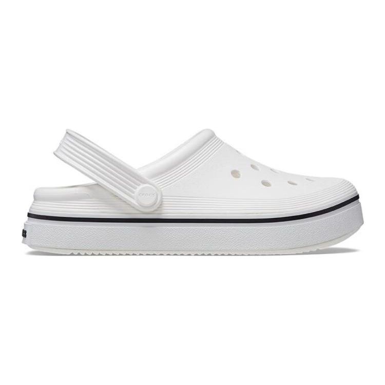 Crocs Comfortable Durable Lightweight Childrens Sandals Kids Sandals White 208477-100