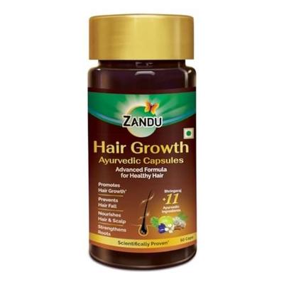 Rivitalizzante per la crescita dei capelli – Una formulazione preparata con erbe selezionate per prendersi cura dei tuoi capelli|Utile per nutrire capelli e cuoio capelluto (60 Capsule)