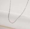S925 Sterling Silver Colorful Lips Chain Necklace for Women - High-End, Versatile, Super Flash Clavicle Chain