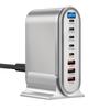 600W Gan Charger Hub Multi Ports Qc Pd Usb Type C Fast Charging Station Adapter For Iphone 16/15 Ipad Macbook Laptop Tablet