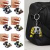 Schlüsselanhänger Anhänger Fußball Torwarthandschuhe Ball Design Kette Acryl Sport Realistisches Zubehör für Fans Rucksack