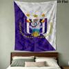 Rsc Anderlecht Wall Tapestry Aesthetic Wall Hanging Printed Fabric Blanket Decorative Tapestries For Bedroom Living Room Home Decor