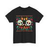 Floral Sugar Skull Mexican Day Of Dead Dia De Los Muertos T Shirt