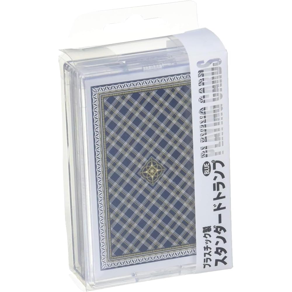 Hanayama Standard Playing Cards Blue Color Durable Design Classic Game