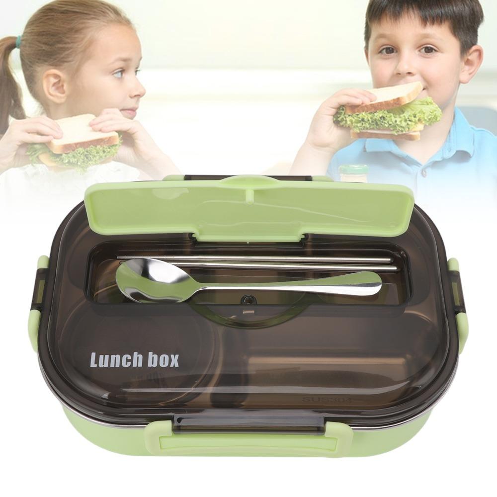 304 Stainless Steel Lunch Storage Container 2000ml Thermal Lunch Box For Travel