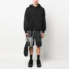 Y-3 Gfx Logo Snap Button Hoodie Men hoodies Black IA3102