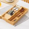 Space Saving Kitchen Drawer Holder 6 Compartments Cutlery Drawer Organizer  Flatware