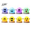Unique Halloween Gift Idea 6 Pcs Ghost Decorative Light, LED Color Changing Warm Flameless Battery-Operated Small Figurine Light Mini Spirit