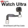 Aocarmo For Apple Watch Ultra 49mm LCD Power Microphone Crown Bluetooth Small Board Battery Connection Flex Cable Repair Parts