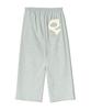 PEACE MAKER Pce Pocket Applique Sweat Pants (Grey)