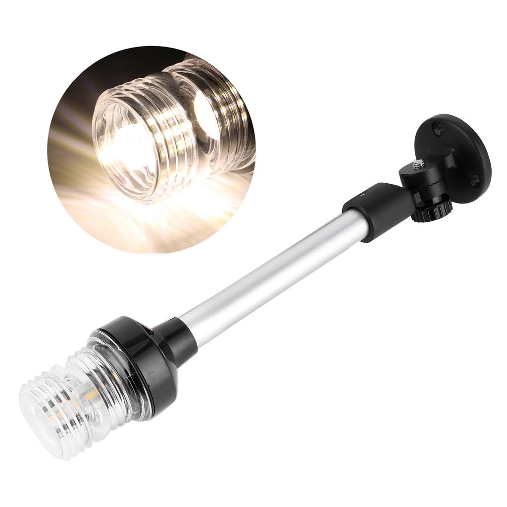 2 Nautical Mile Navigation Anchor Lights All Round 180degrees White LED 1224V