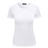 Women Summer O-Neck  Color Short Sleeve Blouse Casual T-Shirt Tops 
