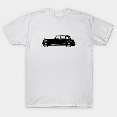 T-Shirt Damen Vintage Auto Harajuku Print Kawaii T-Shirt Sommer Kurzarm Damen T-Shirt Top Tee