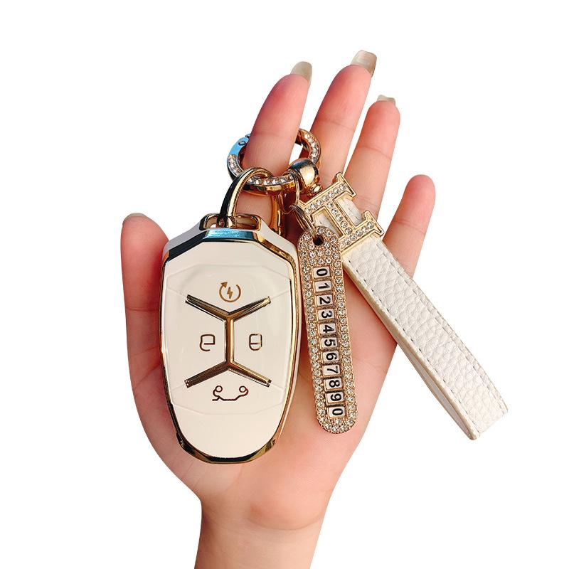 TPU Key Case for Lynk&Co 03 Series (23 Models) - Fits 06, 09, 01 New Energy Vehicles