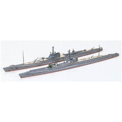Tamiya Waterline Series 453 Imperial Japanese Navy Submarine Plastic Model Kit 31453 1/700 No. I-16 & I-58