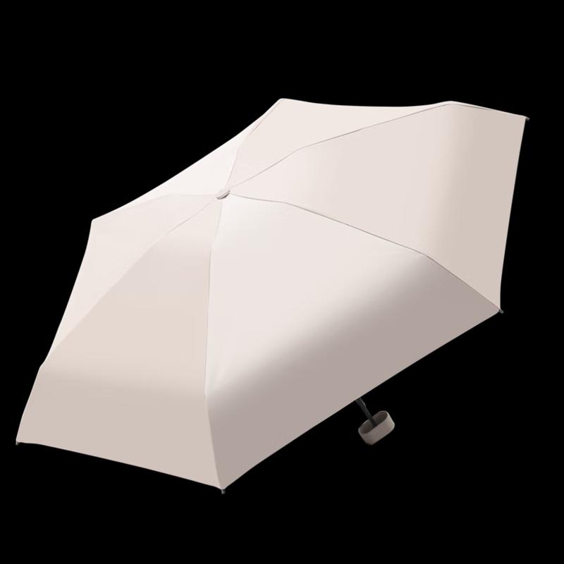 Tiantang Lightweight Anti-UV 5-Fold Flat Sun Umbrella