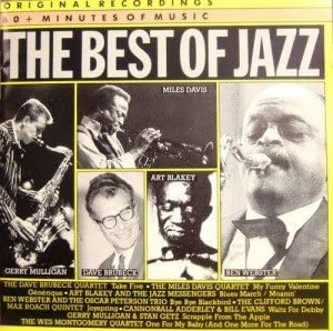 

CD VARIOUS - The Best Of Jazz CDYDG74602 Yesterdays Gold 1988 Sweden Jazz Used