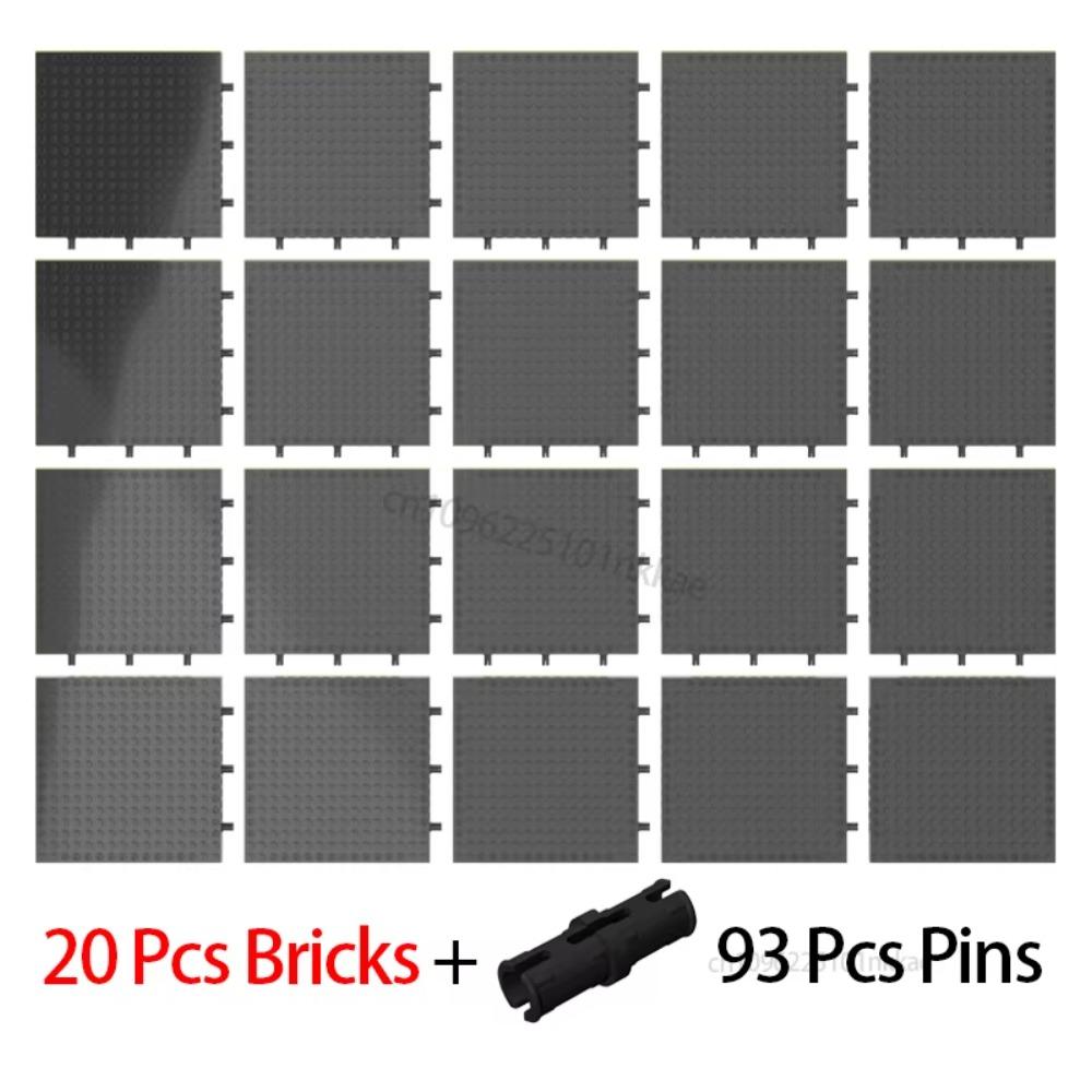 Wholesale 16X16 Pixel Art Building Blocks Bottom Plate 65803 Bricks Baseplate Part Compatible 31212 21333 98138 Pixel Toys Gifts