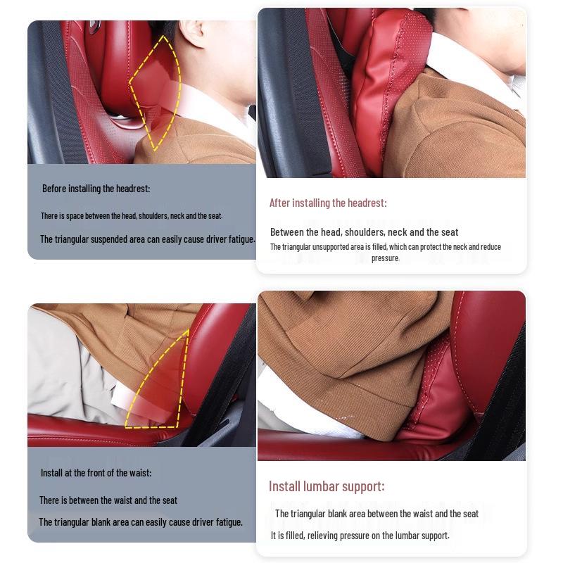 Huawei Zhijie R7 Neck and Lumbar Support Cushion - 2025 and 2024 Models Interior Accessory