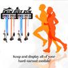 Medal Display Hanger Wall Mounted Running Soccer Medals Holder Rack Medal Display Rack for Gymnastics Softball Soccer Runner