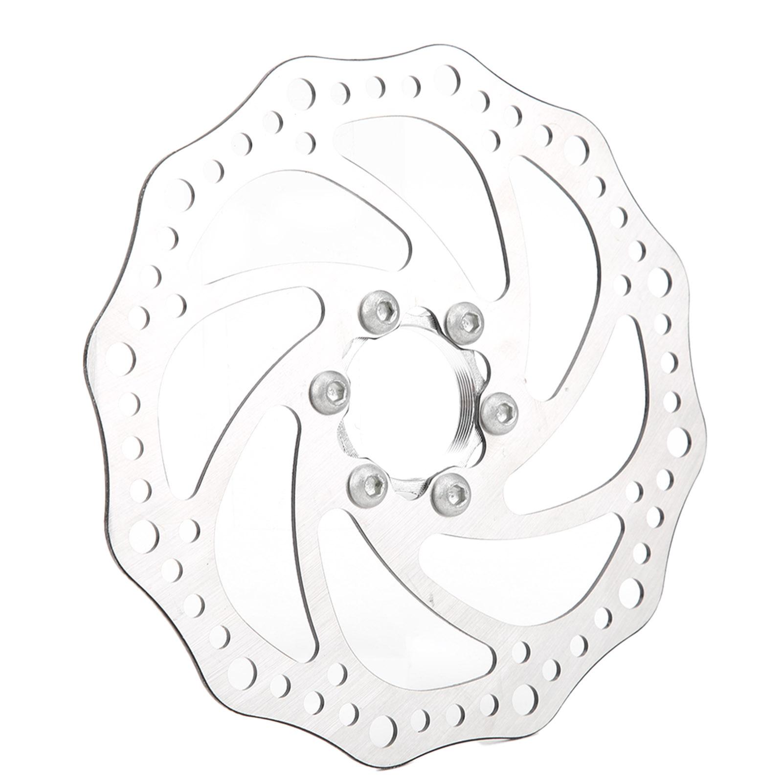 Велосипедный дисковый тормоз Алюминиевая сталь 160 мм Резьбовые втулки Велосипедный ротор Фланцевый адаптер Аксессуары