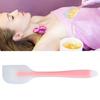 Skidproof Wax Spatulas Reusable Frosted Silicone Waxing Applicator for Home Salon Body Use