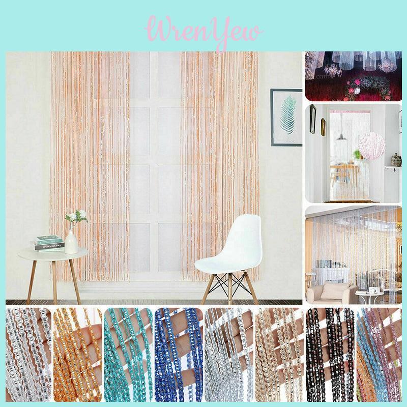 Decorative Tassel Hanging String Door Curtain For Chic Home And Office Interiors