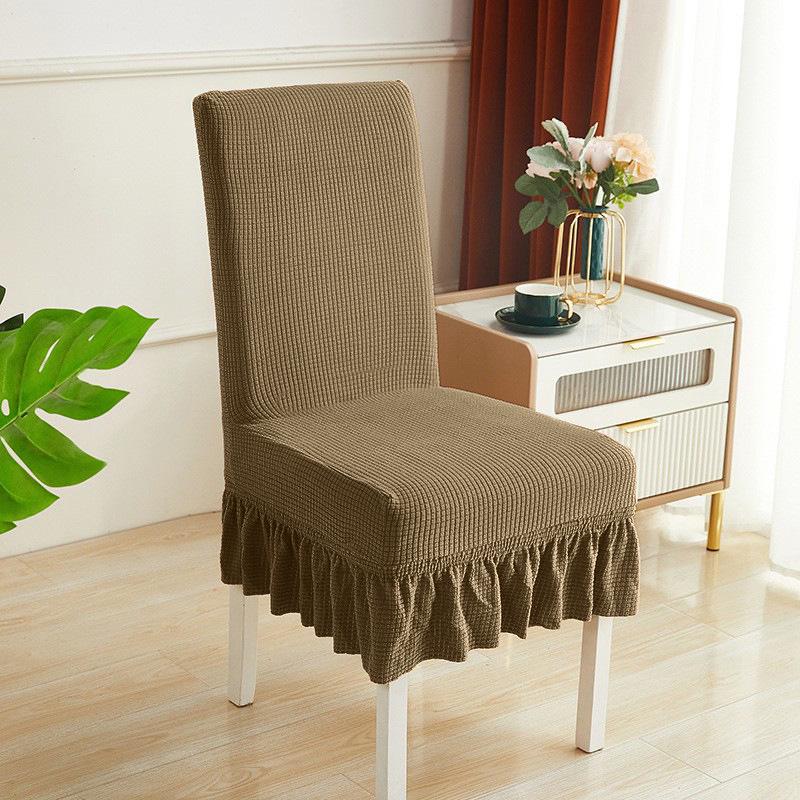 

Эластичный Утолщенный Универсальный Чехол на Стул для Обеденных Стульев - Цельный Дизайн для Всех Сезонов Regular
