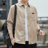 Men's Casual Long Sleeve Shirt Jacket