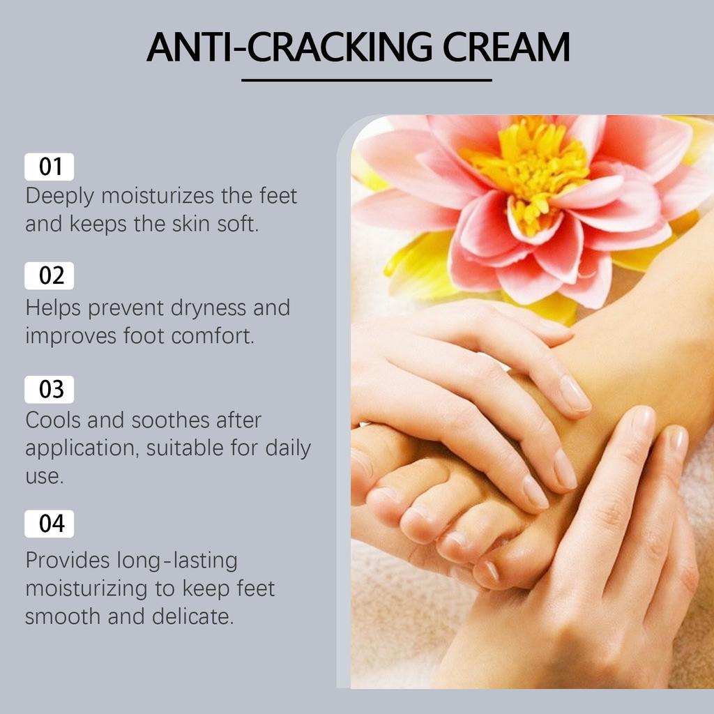 Cremă hrănitoare pentru picioare calmează picioarele uscate hidratantă hidratantă exfoliantă și rejuvenantă cremă pentru picioare