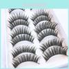 Luxurious 10 Pair False Eyelashes For Natural And Beautiful Eye Makeup