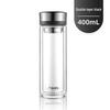 Fuguang Double Wall Glass Tea Infuser Bottle
